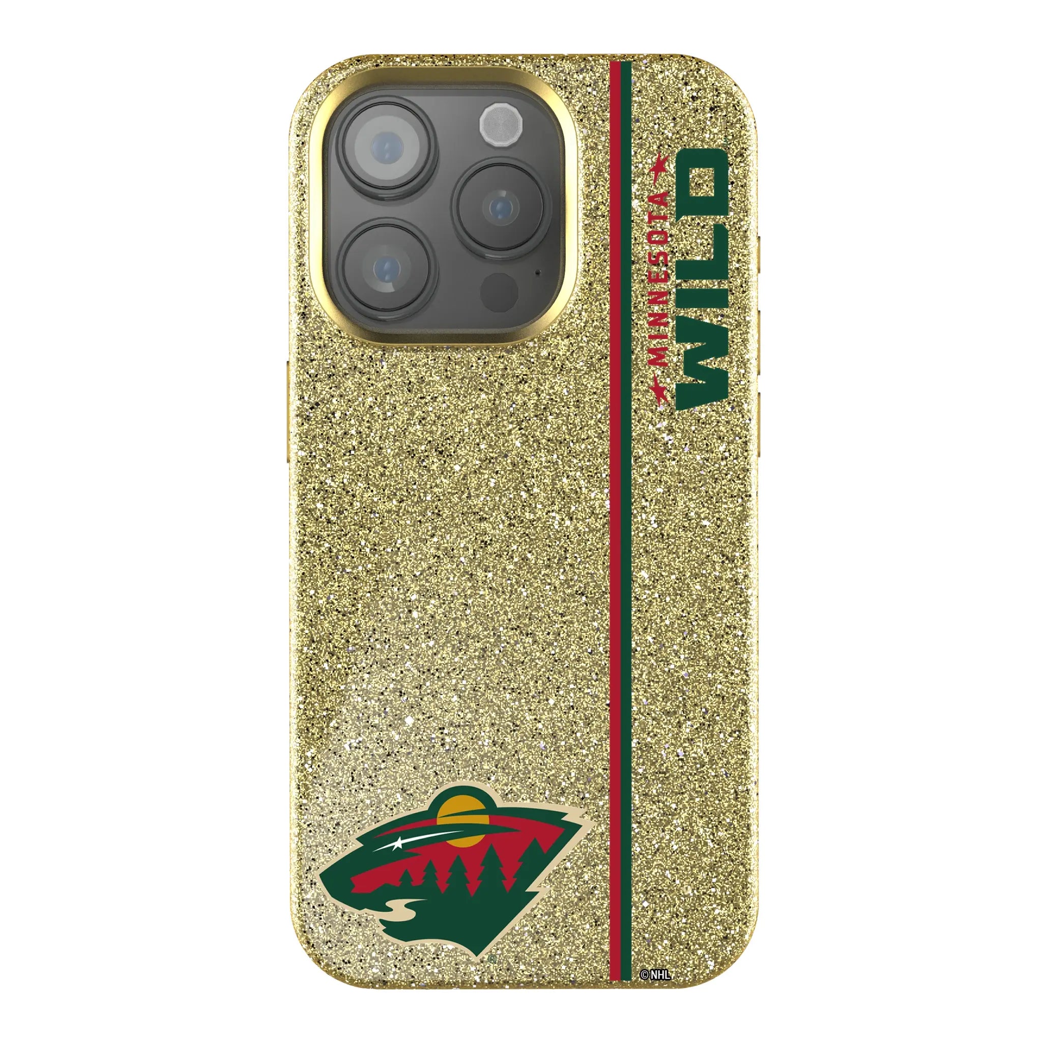 Minnesota Wild Sidebar Bling Phone Case