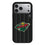 Minnesota Wild Text Backdrop MagSafe Compatible Phone Case for Apple iPhone