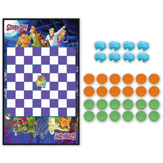 Scooby-Doo! Checkers Board Game - 757 Sports Collectibles