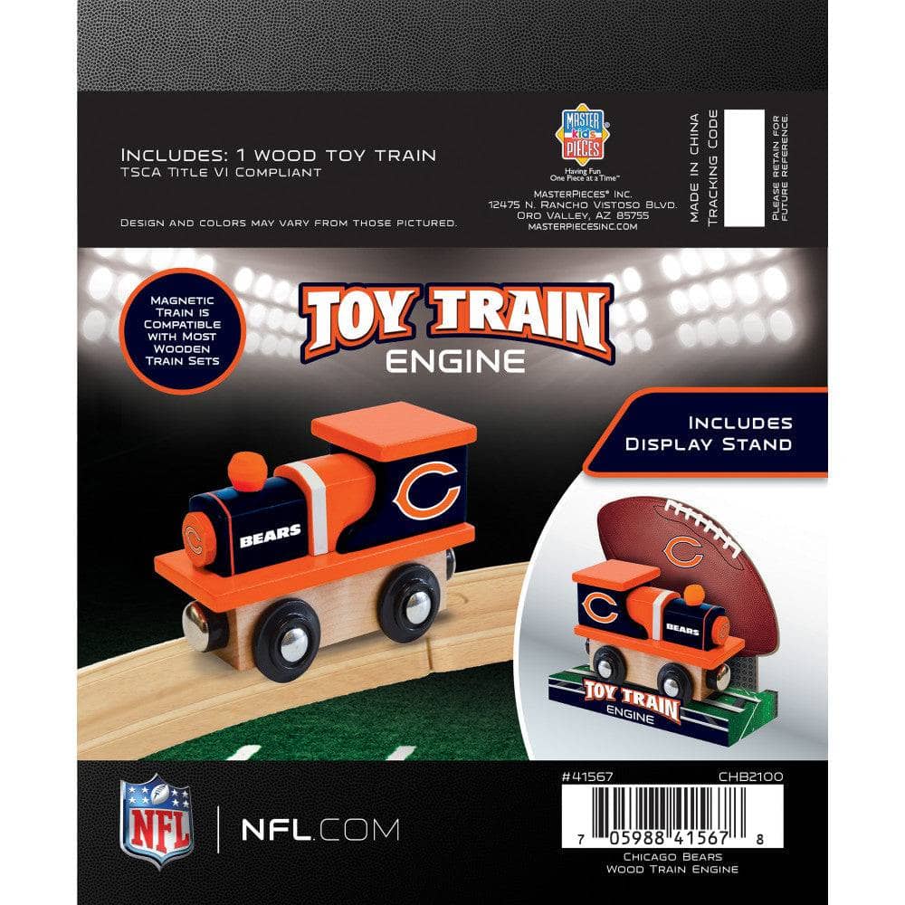 Chicago Bears Collectible Toy Train Engine