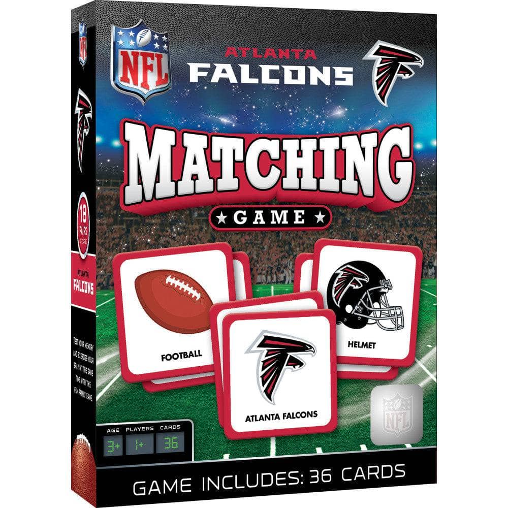 Atlanta Falcons Memory Matching Game - Sports Gifts, Sports Memorabilia, Sports Collectibles, Fan Shop