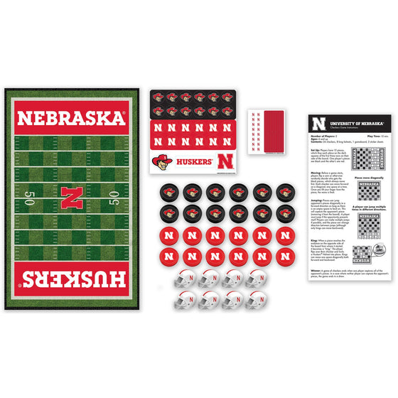Nebraska Cornhuskers Checkers - 757 Sports Collectibles
