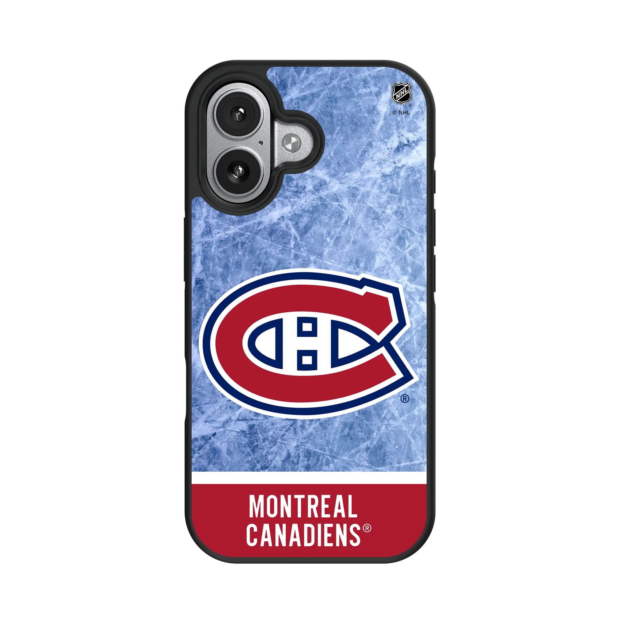 Montreal Canadiens Ice Wordmark Bump Phone Case
