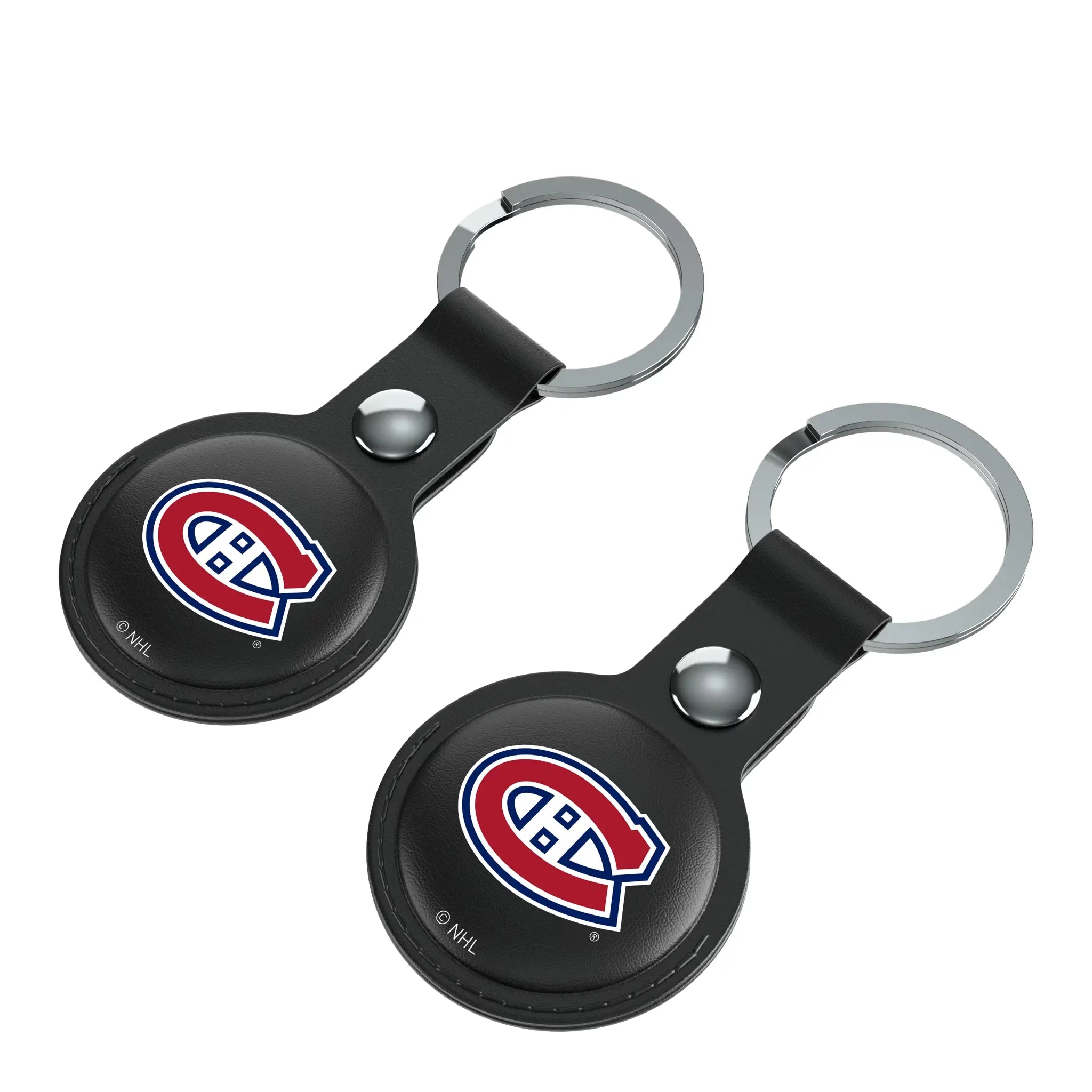 Montreal Canadiens Insignia Black Airtag Holder 2-Pack