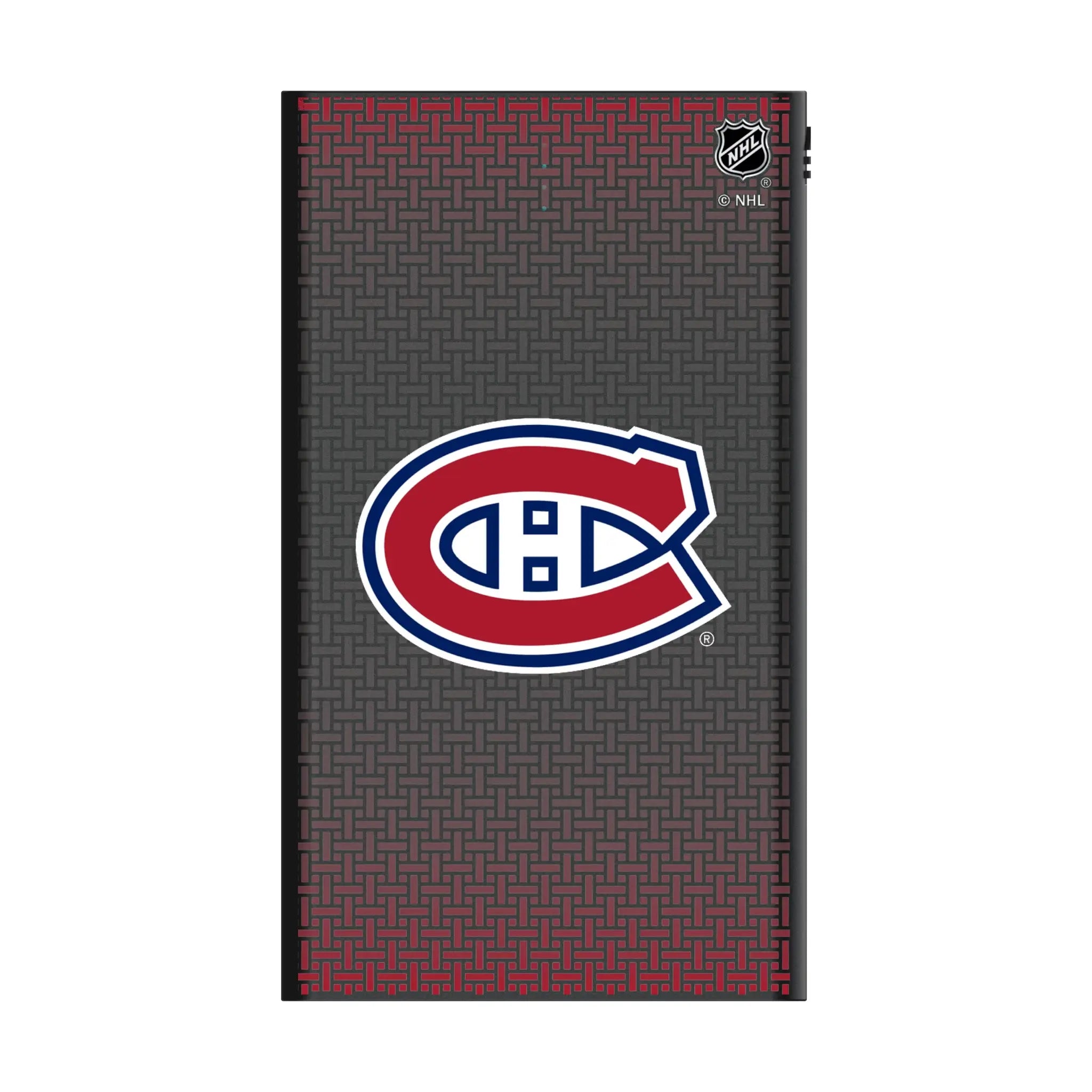 Montreal Canadiens Linen 5000mAh Flat Powerbank
