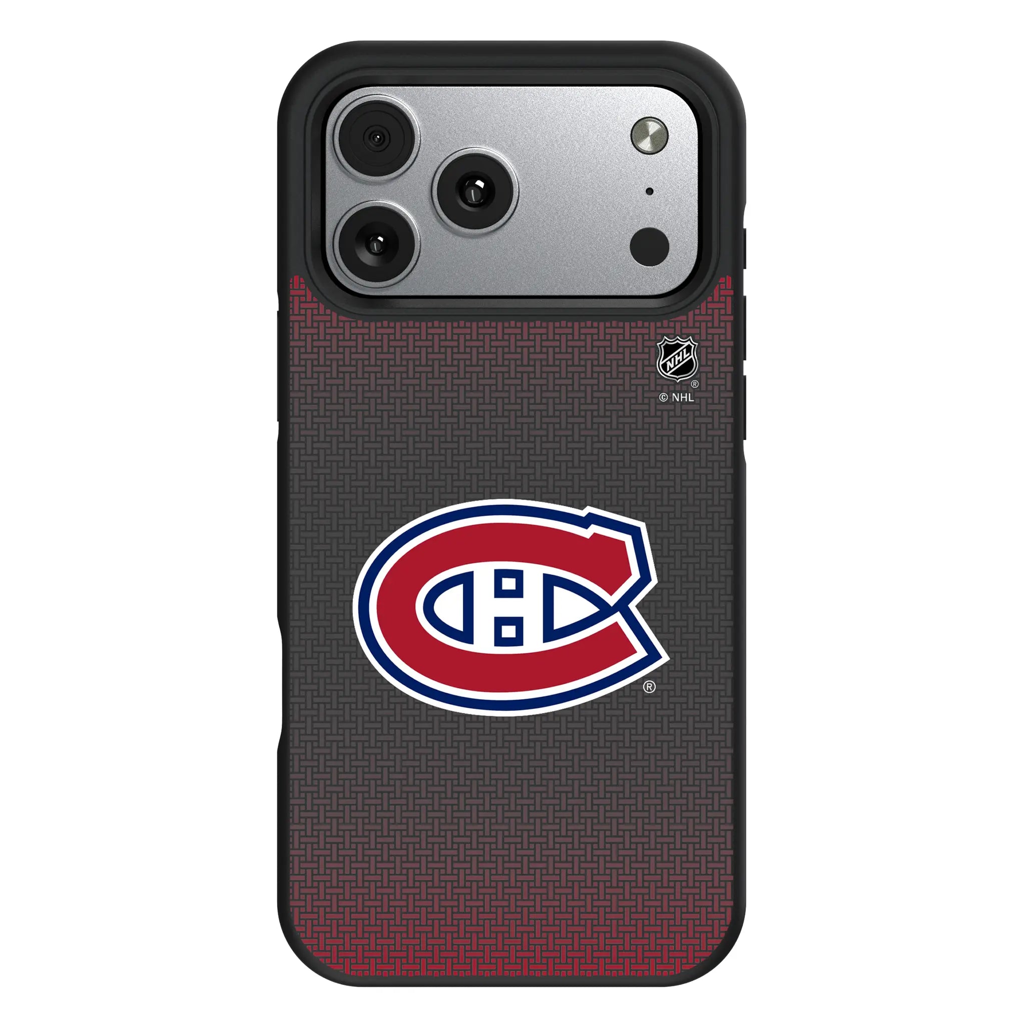 Montreal Canadiens Linen Bump Phone Case