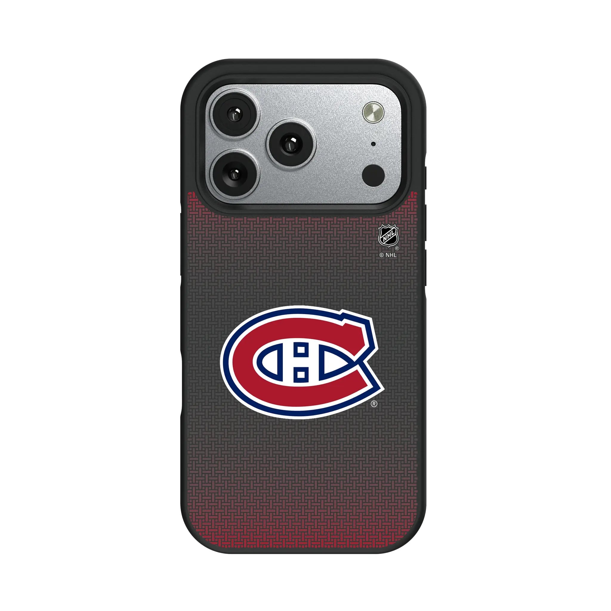 Montreal Canadiens Linen Bump Phone Case