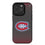 Montreal Canadiens Linen Bump Phone Case