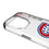 Montreal Canadiens Linen Clear Phone Case for Apple iPhone