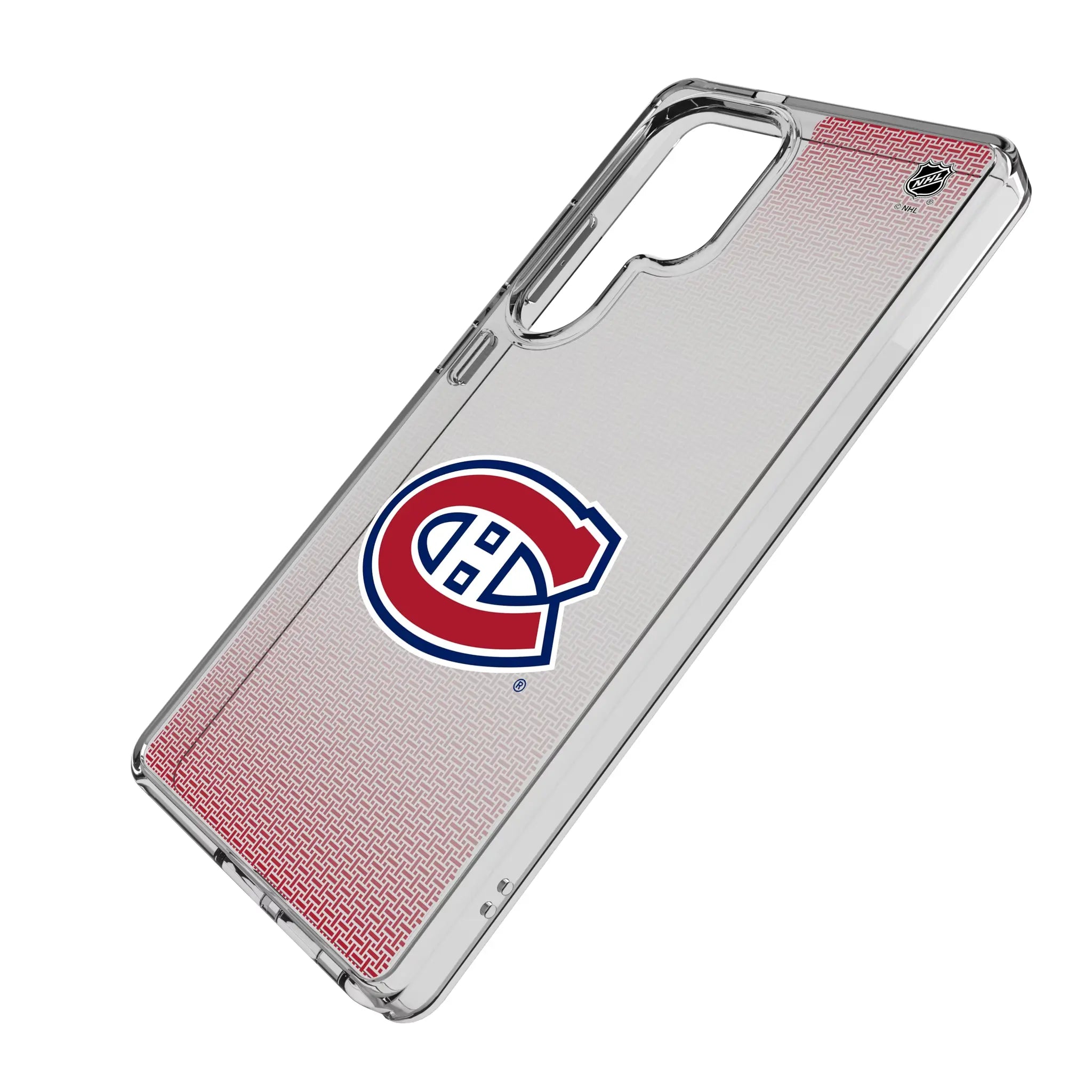 Montreal Canadiens Linen Clear Phone Case for Samsung Galaxy
