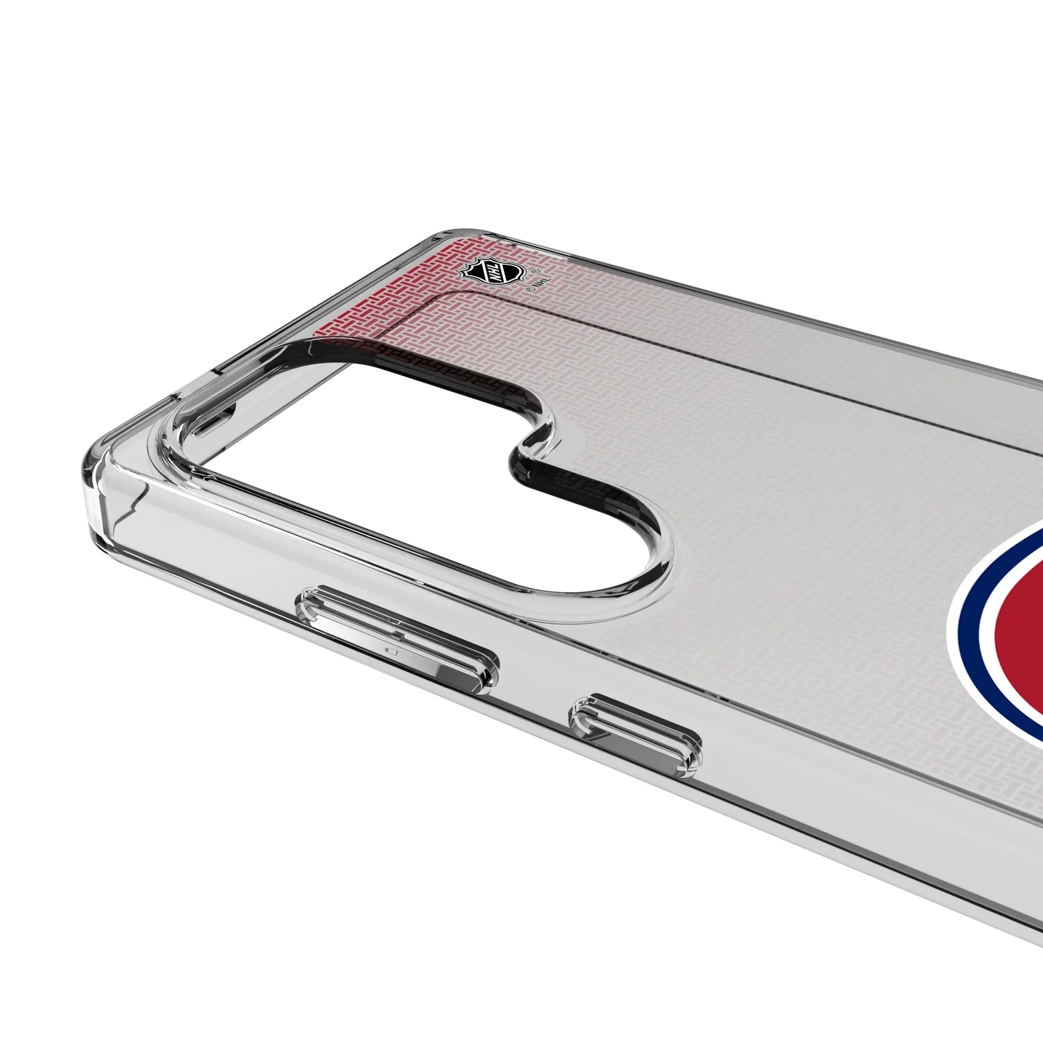Montreal Canadiens Linen Clear Phone Case for Samsung Galaxy