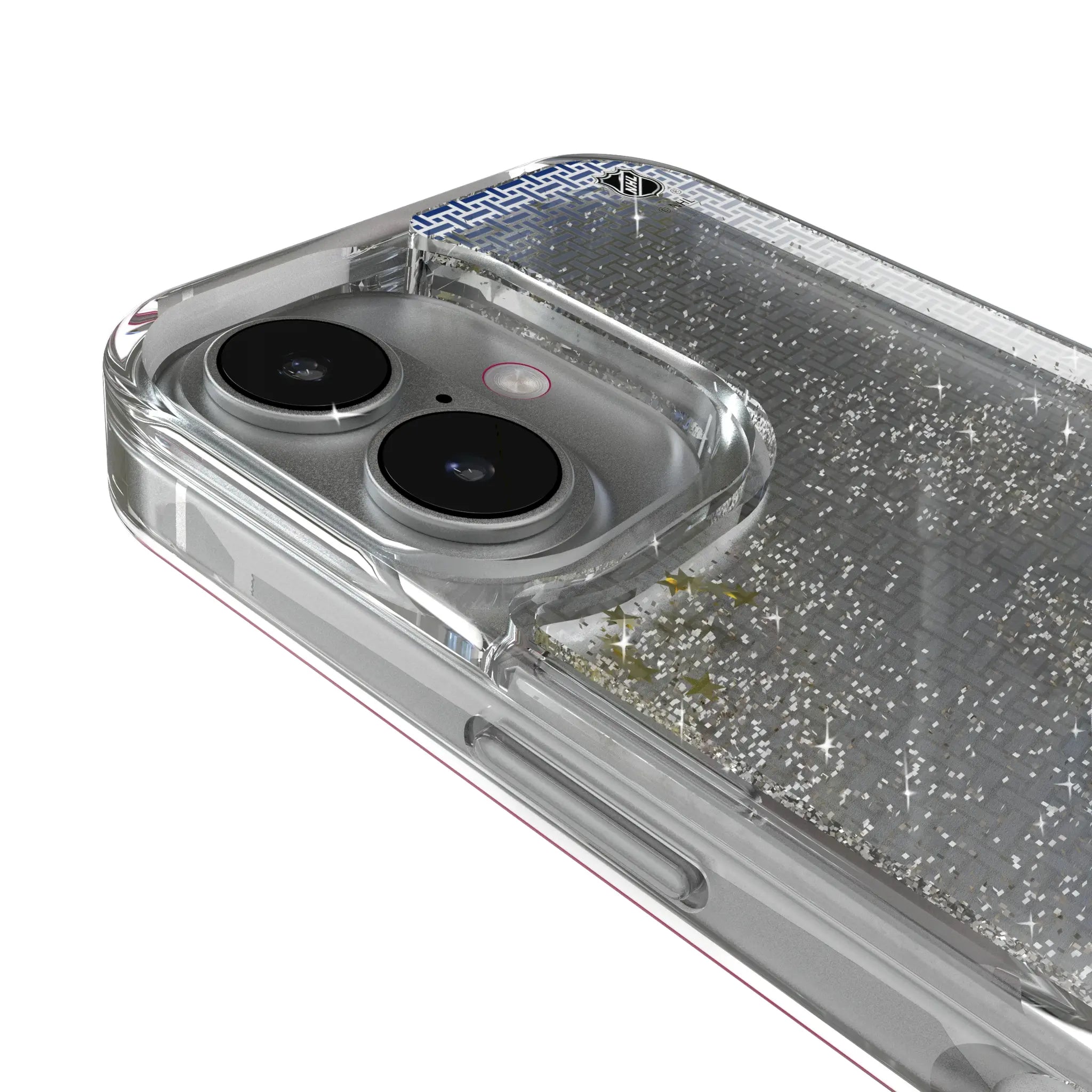 Montreal Canadiens Linen Glitter Phone Case