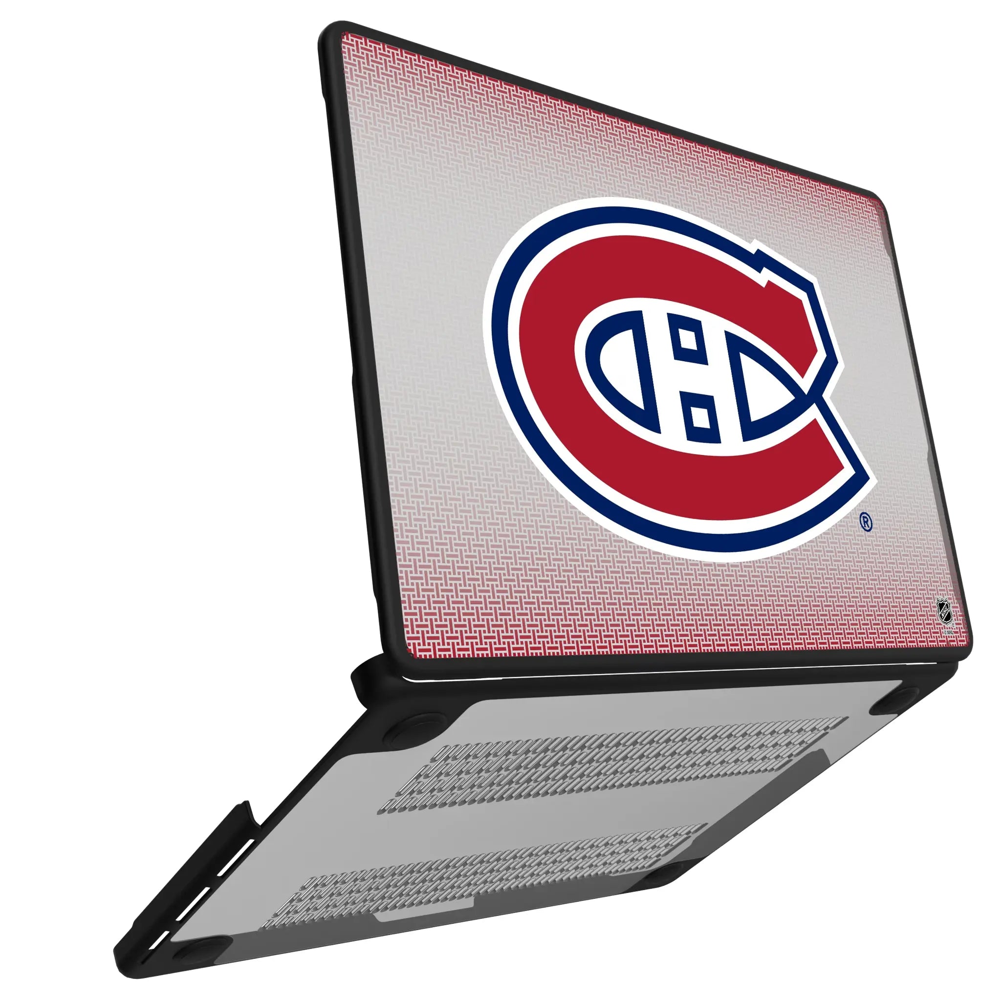 Montreal Canadiens Linen Laptop Case for Apple MacBook