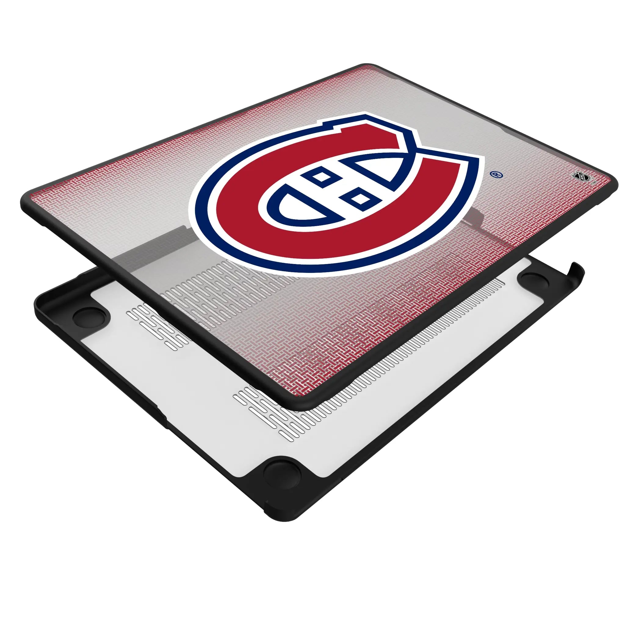 Montreal Canadiens Linen Laptop Case for Apple MacBook