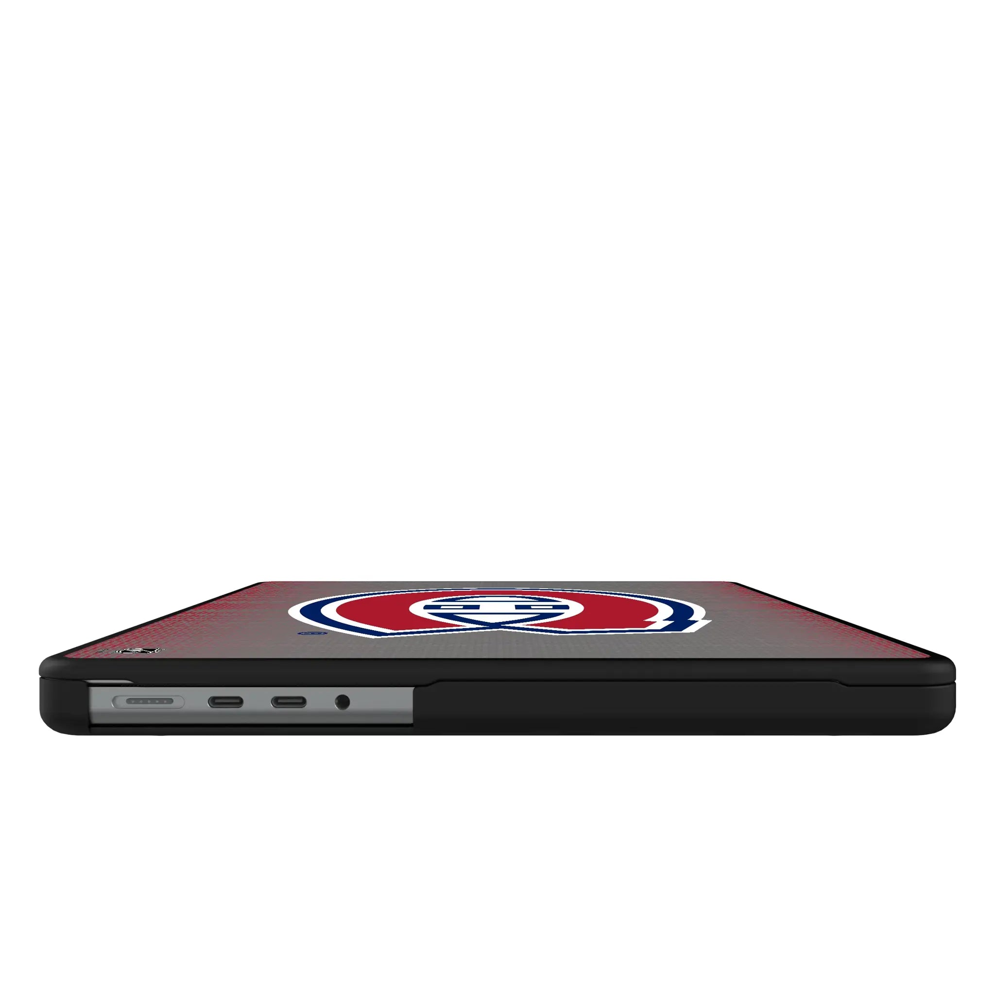 Montreal Canadiens Linen Laptop Case for Apple MacBook