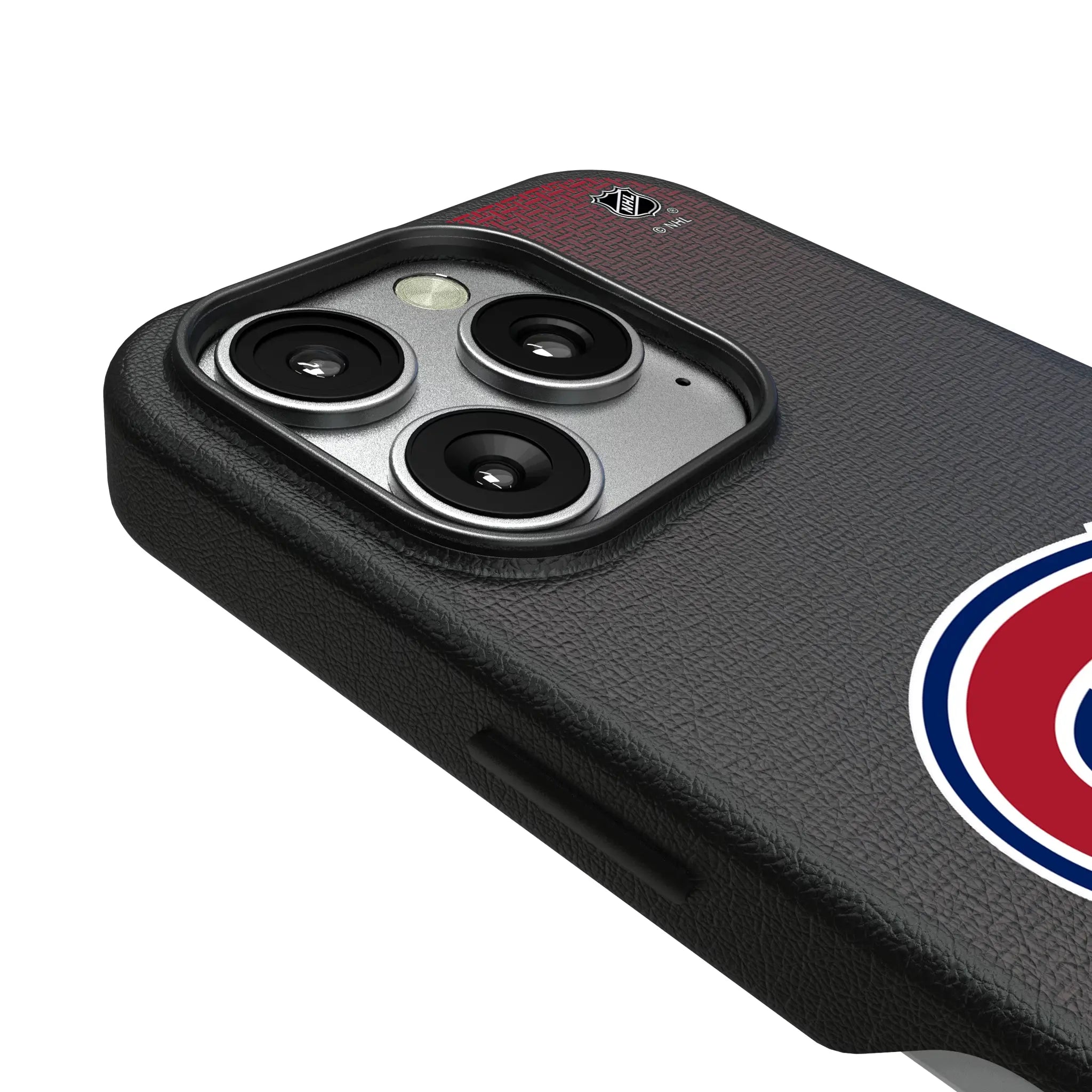 Montreal Canadiens Linen MagSafe Compatible Phone Case for Apple iPhone