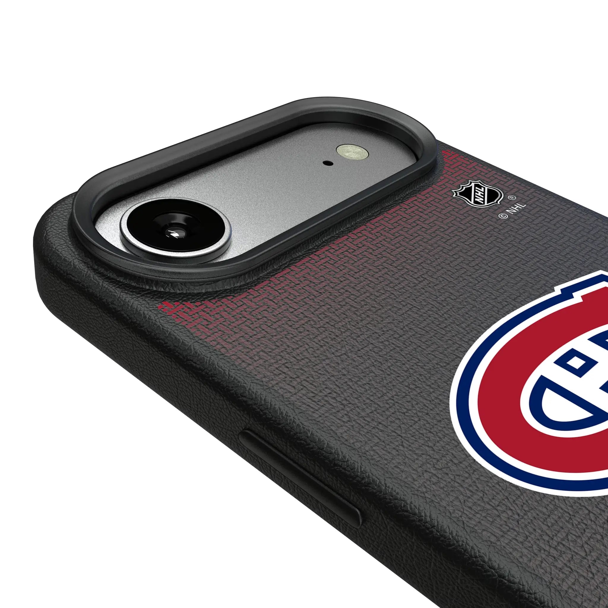 Montreal Canadiens Linen MagSafe Compatible Phone Case for Apple iPhone