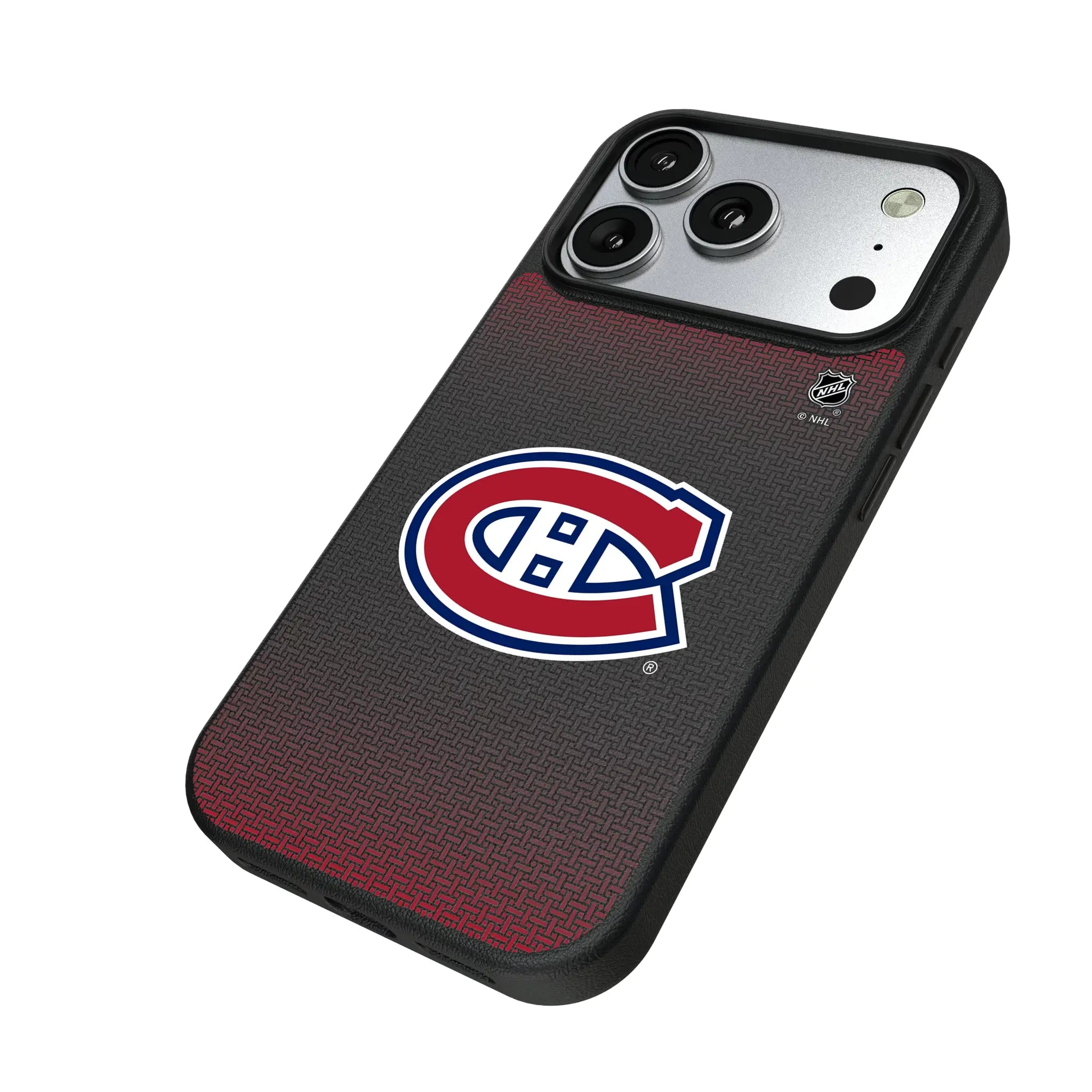 Montreal Canadiens Linen MagSafe Compatible Phone Case for Apple iPhone