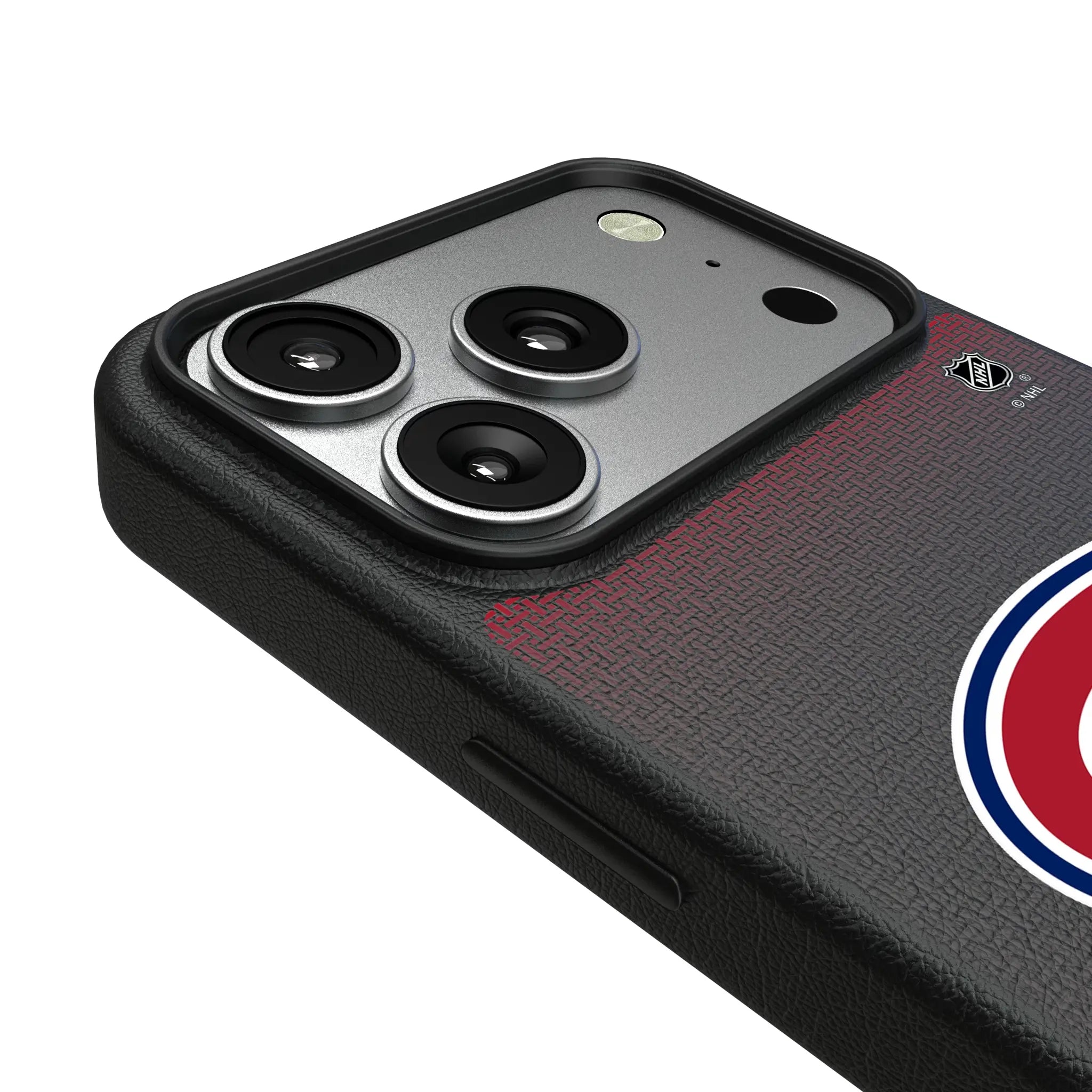 Montreal Canadiens Linen MagSafe Compatible Phone Case for Apple iPhone