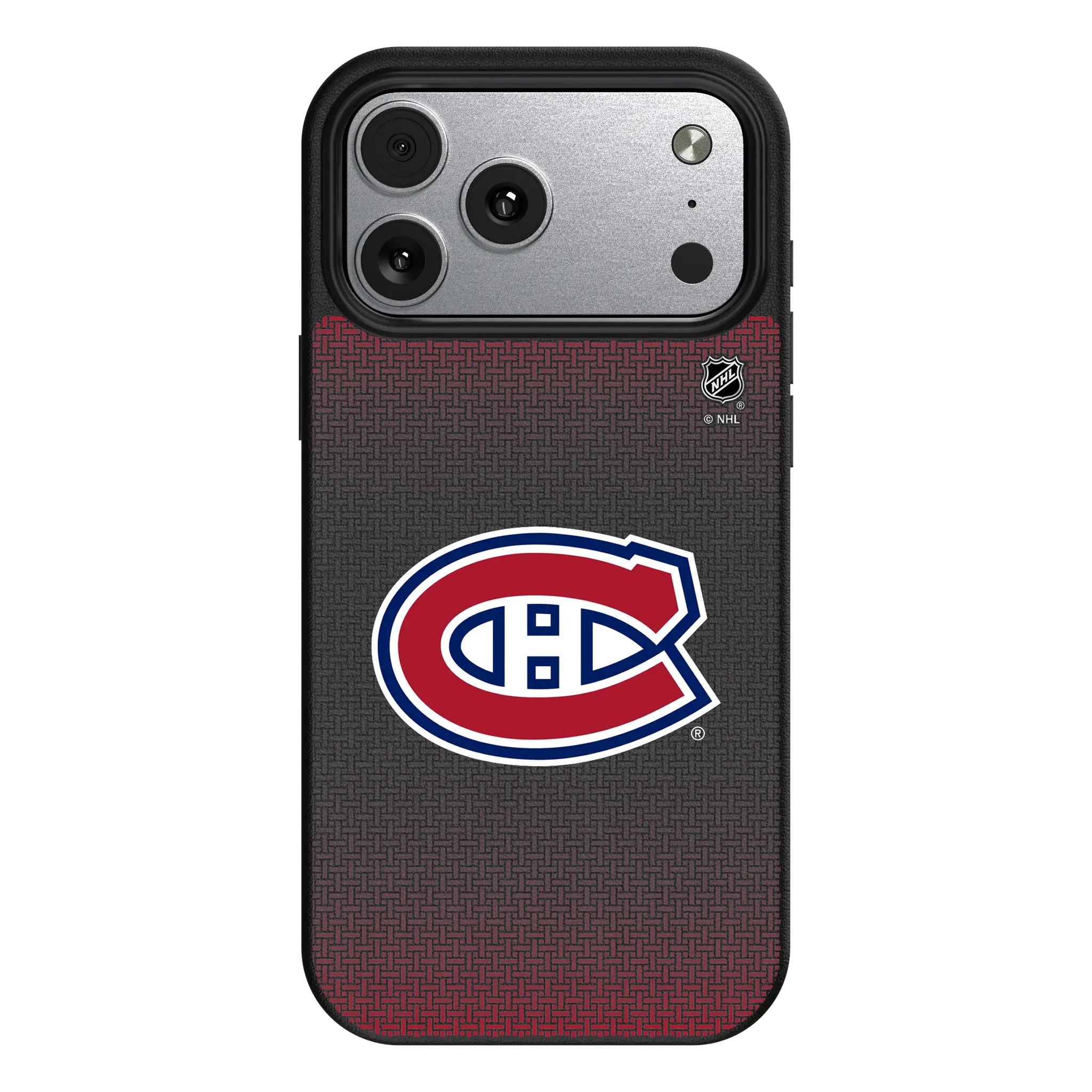 Montreal Canadiens Linen MagSafe Compatible Phone Case for Apple iPhone