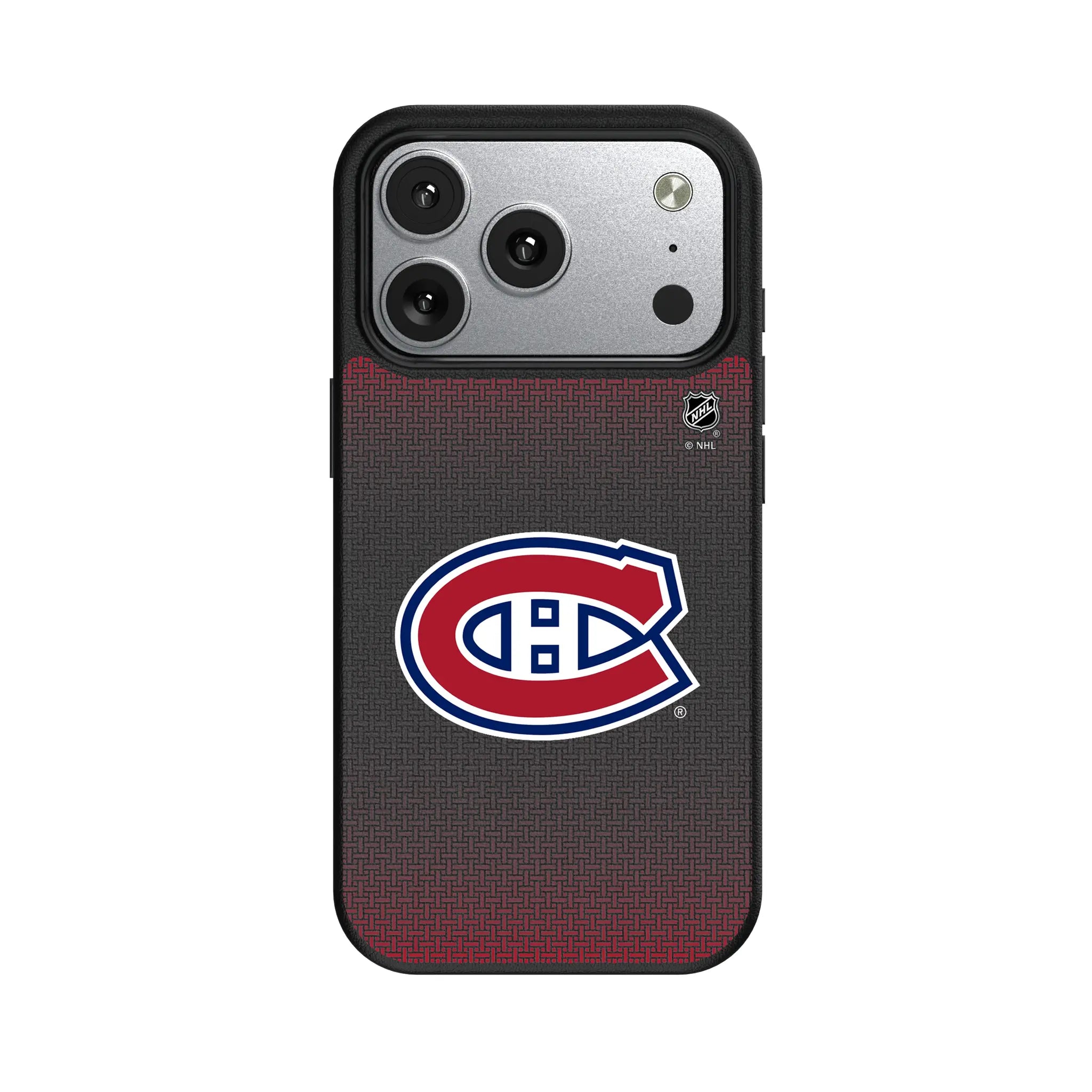 Montreal Canadiens Linen MagSafe Compatible Phone Case for Apple iPhone