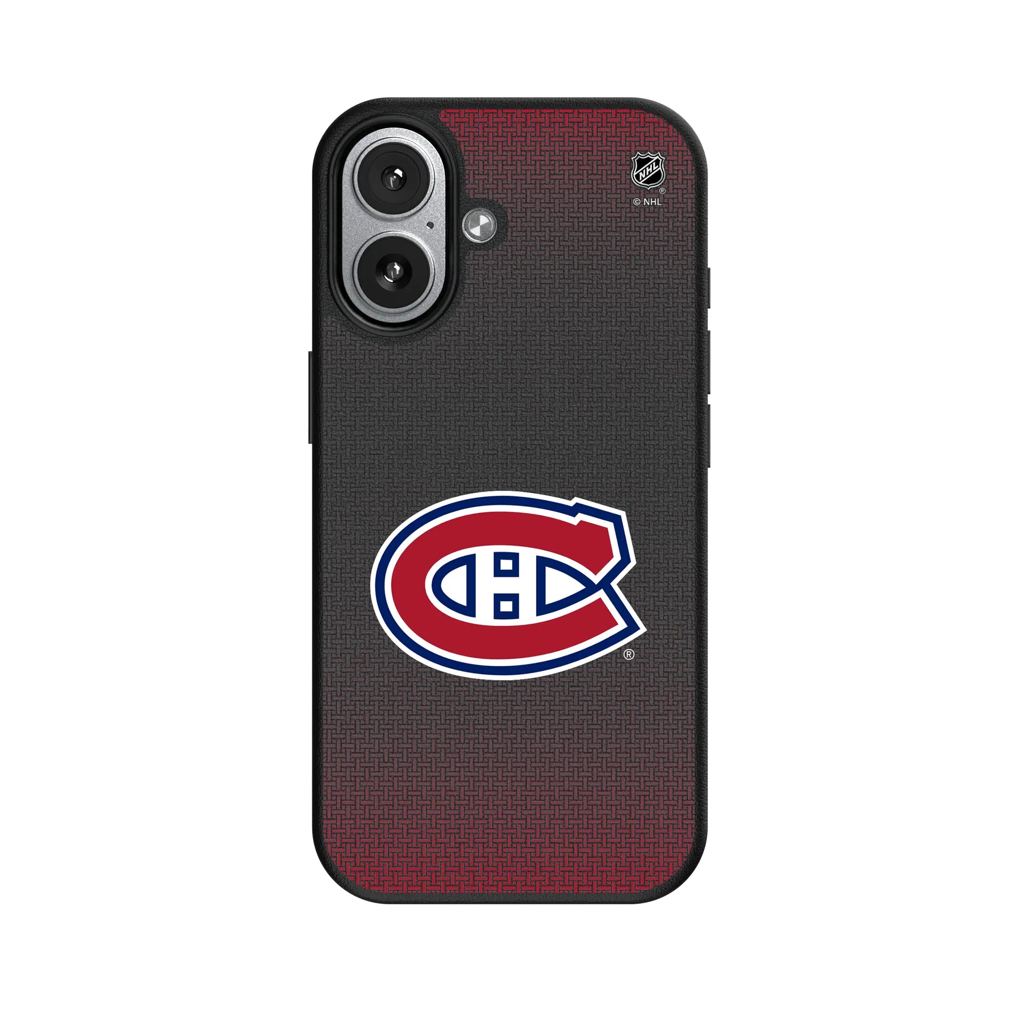 Montreal Canadiens Linen MagSafe Compatible Phone Case for Apple iPhone