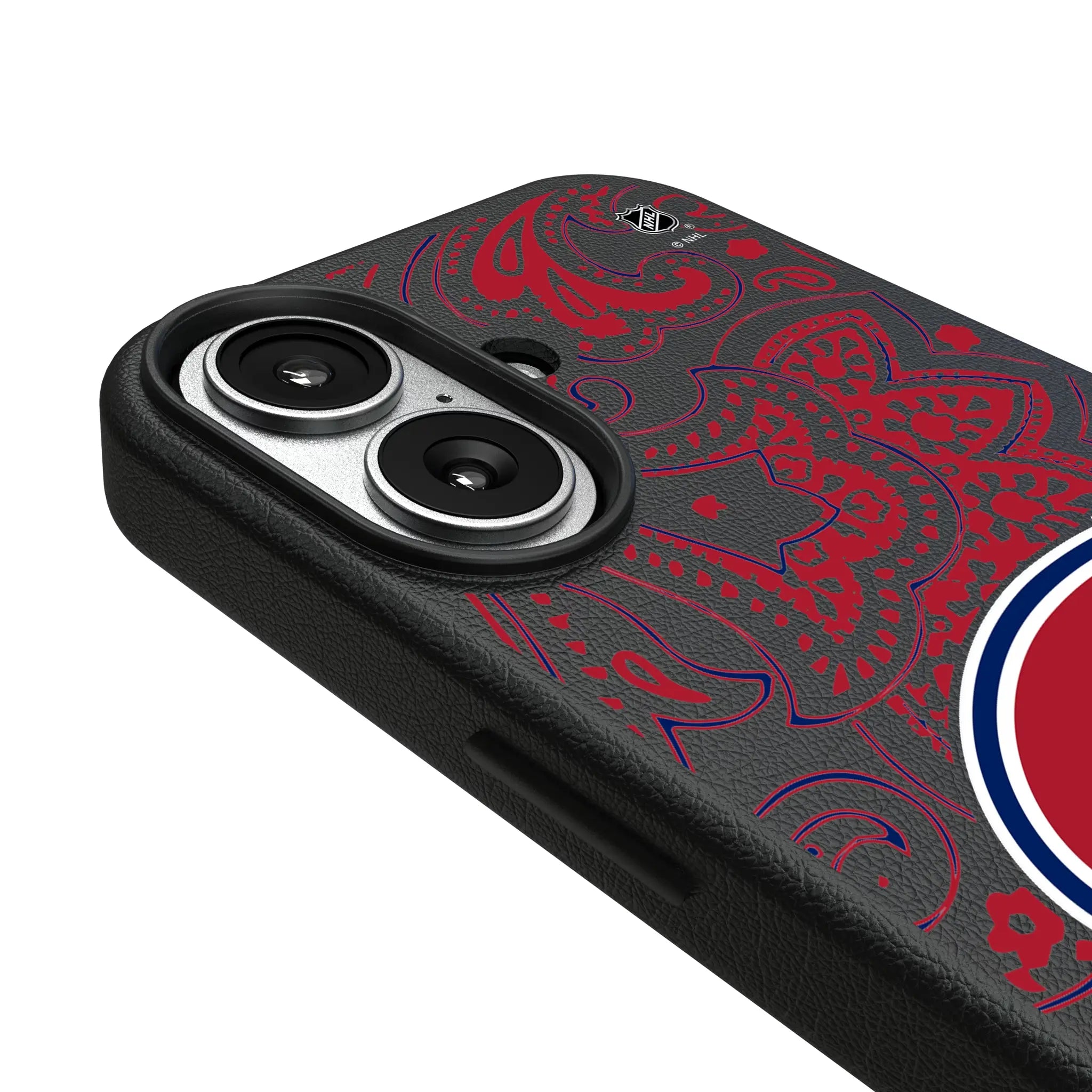 Montreal Canadiens Paisley MagSafe Compatible Phone Case for Apple iPhone