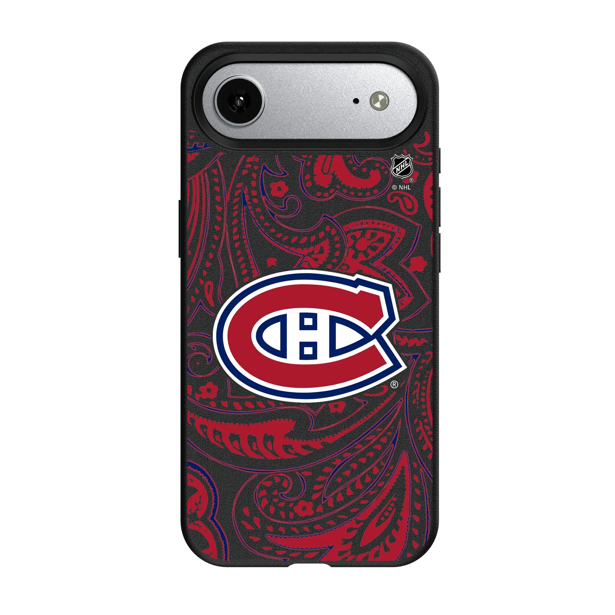 Montreal Canadiens Paisley MagSafe Compatible Phone Case for Apple iPhone