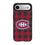 Montreal Canadiens Plaid MagSafe Compatible Phone Case for Apple iPhone