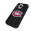 Montreal Canadiens Text Backdrop MagSafe Compatible Phone Case for Apple iPhone