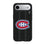 Montreal Canadiens Text Backdrop MagSafe Compatible Phone Case for Apple iPhone