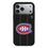 Montreal Canadiens Text Backdrop MagSafe Compatible Phone Case for Apple iPhone