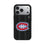 Montreal Canadiens Text Backdrop MagSafe Compatible Phone Case for Apple iPhone