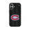 Montreal Canadiens Text Backdrop MagSafe Compatible Phone Case for Apple iPhone