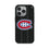 Montreal Canadiens Text Backdrop MagSafe Compatible Phone Case for Apple iPhone