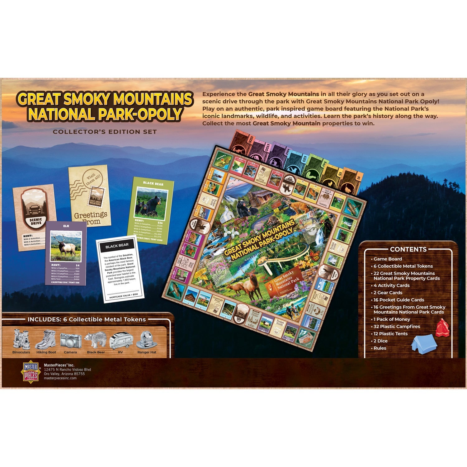Great Smoky Mountains National Park Opoly - 757 Sports Collectibles