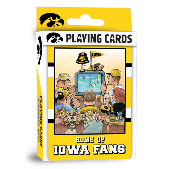 Iowa Hawkeyes Fan Deck Playing Cards - 54 Card Deck - 757 Sports Collectibles