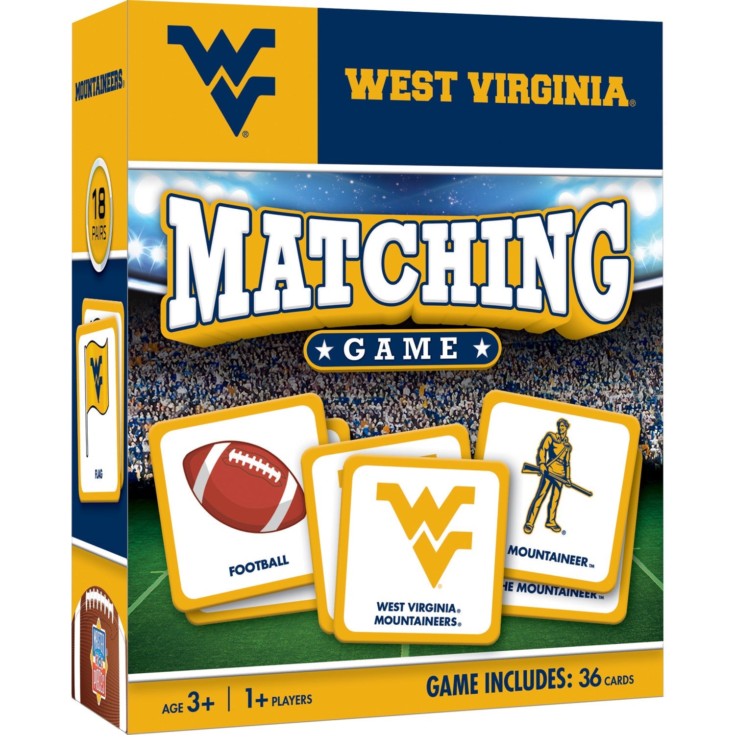 West Virginia Mountaineers Matching Game - 757 Sports Collectibles
