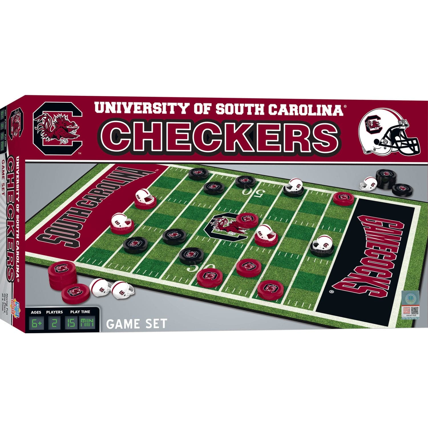 South Carolina Gamecocks Checkers Set - Sports Gifts, Sports Memorabilia, Sports Collectibles, Fan Shop