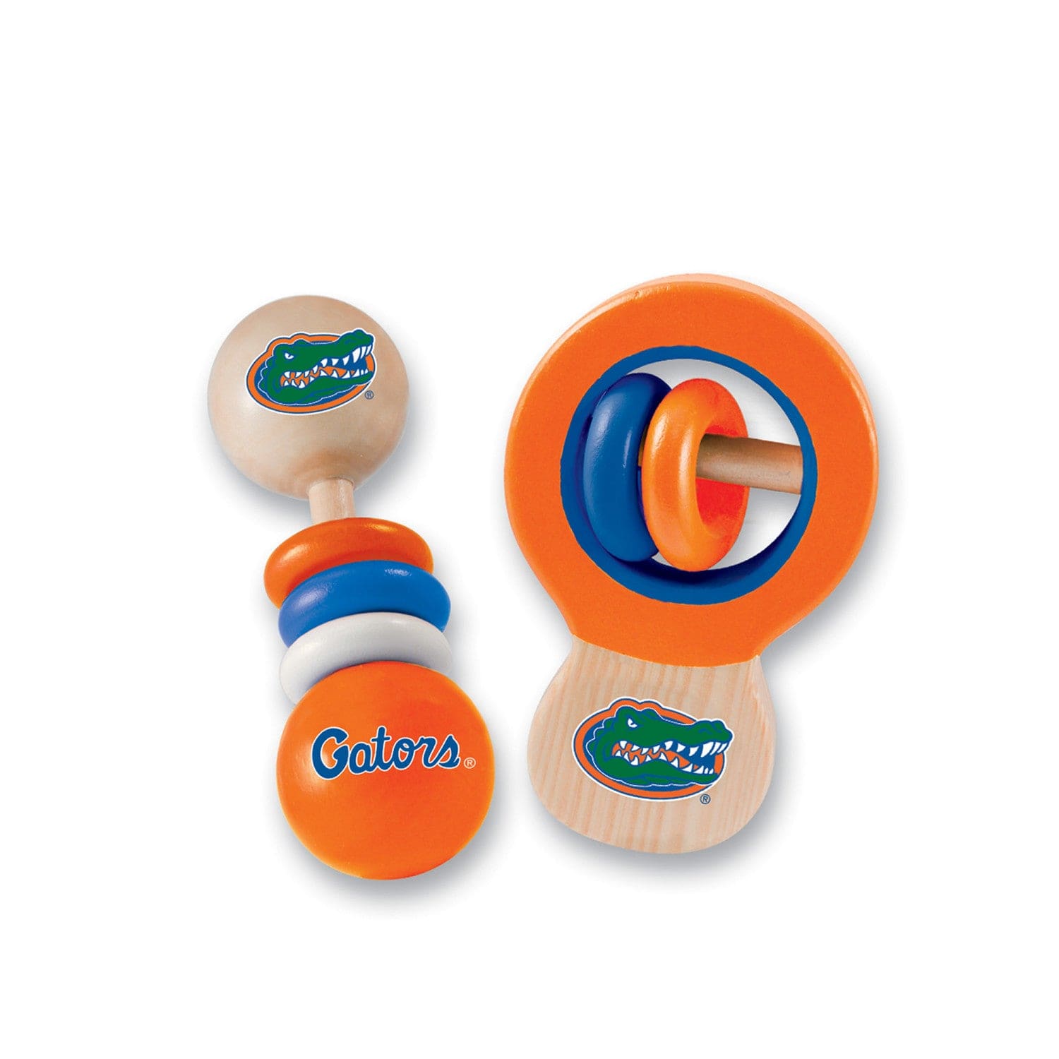 Florida Gators Baby Rattles 2-Pack