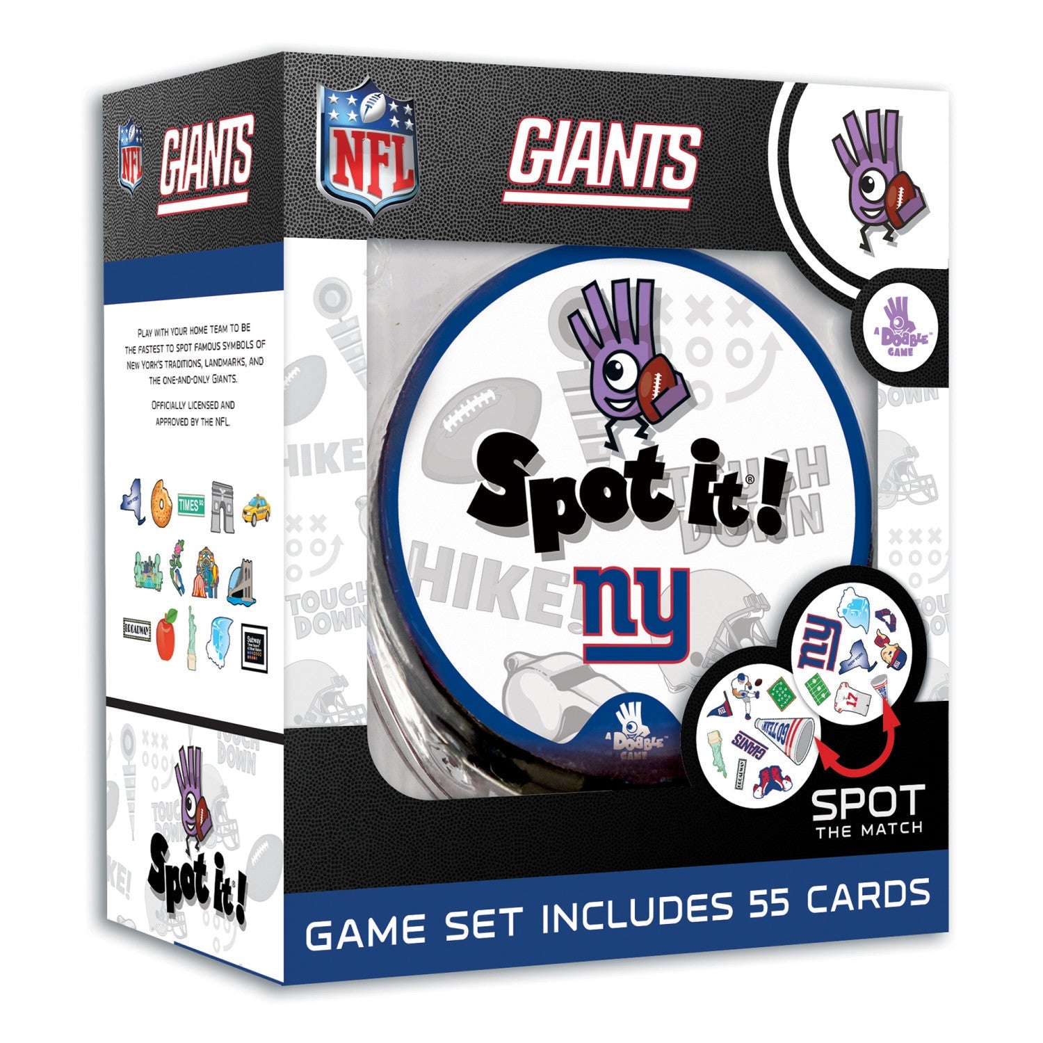 New York Giants Spot It! Card Game - 757 Sports Collectibles