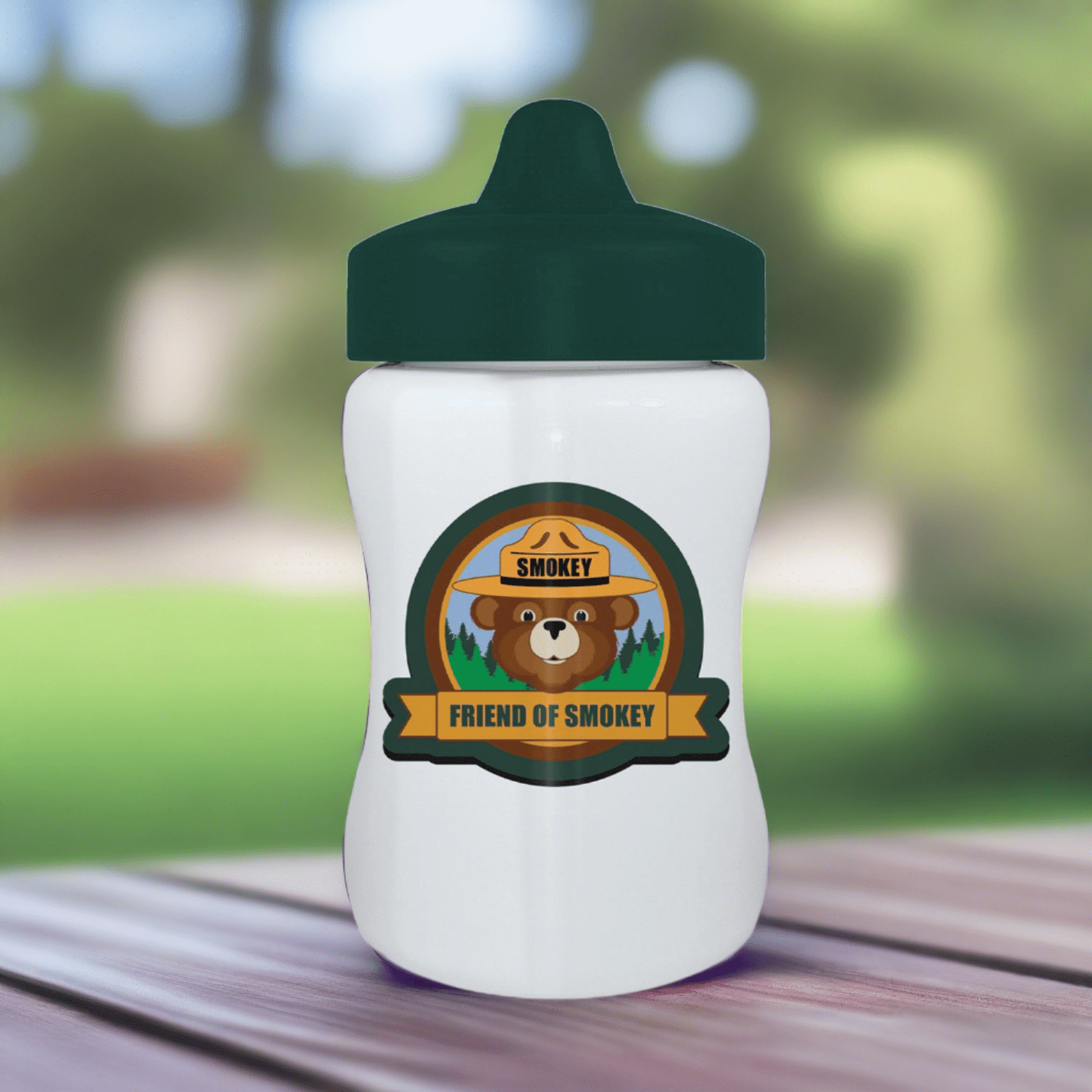 Smokey Bear Sippy Cup: Teach Kids Fire Safety with Fun! - Sports Gifts, Sports Memorabilia, Sports Collectibles, Fan Shop