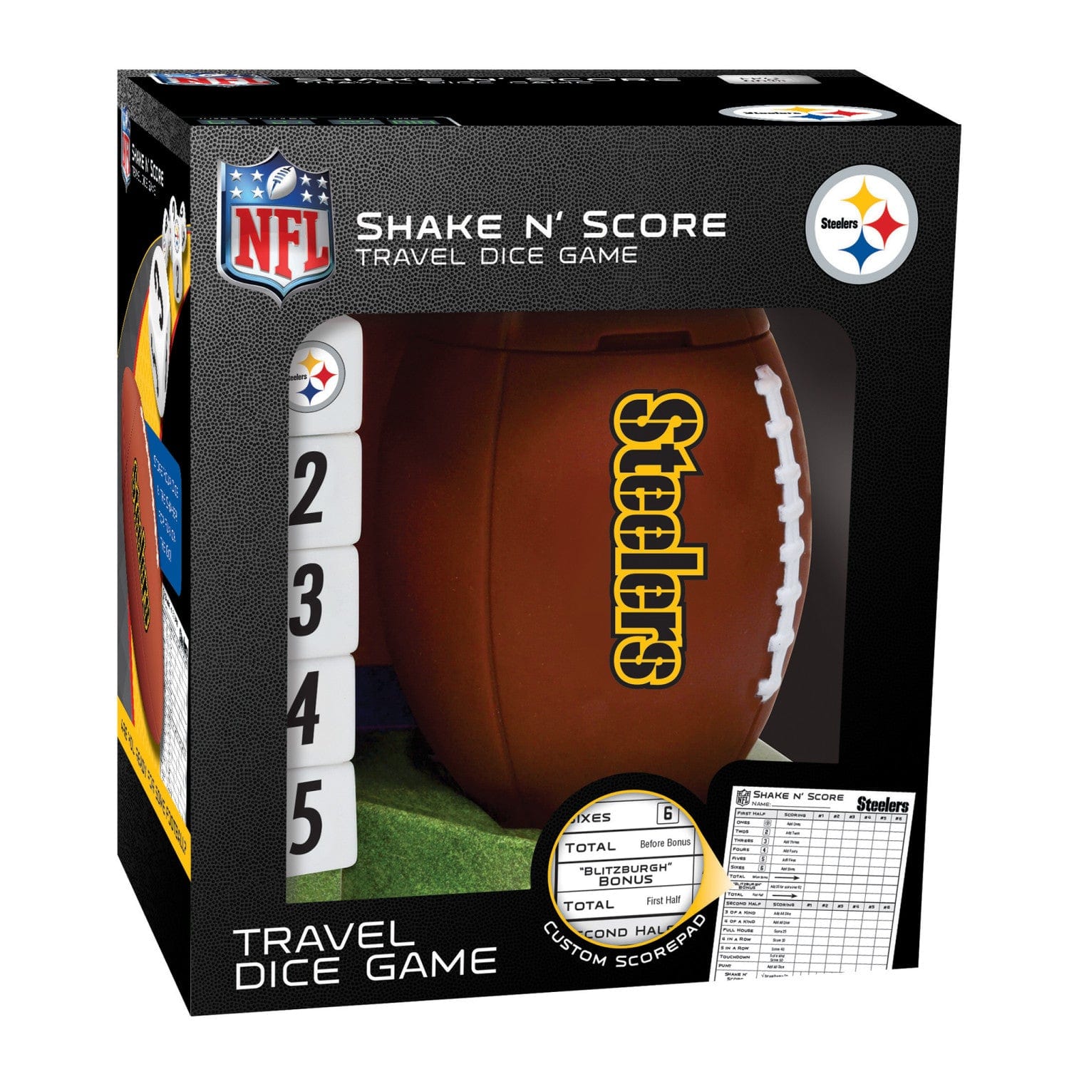 Pittsburgh Steelers Shake n' Score Game - Sports Gifts, Sports Memorabilia, Sports Collectibles, Fan Shop