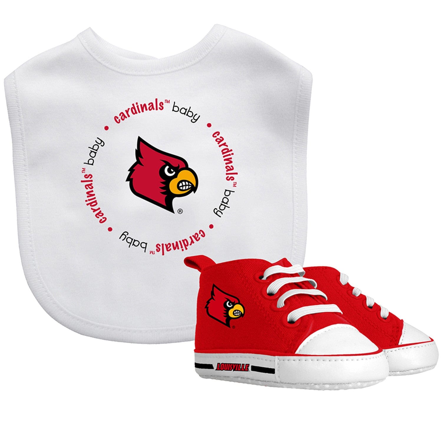 Louisville Cardinals Baby Gift Set - 2-Piece Bundle - Sports Gifts, Sports Memorabilia, Sports Collectibles, Fan Shop