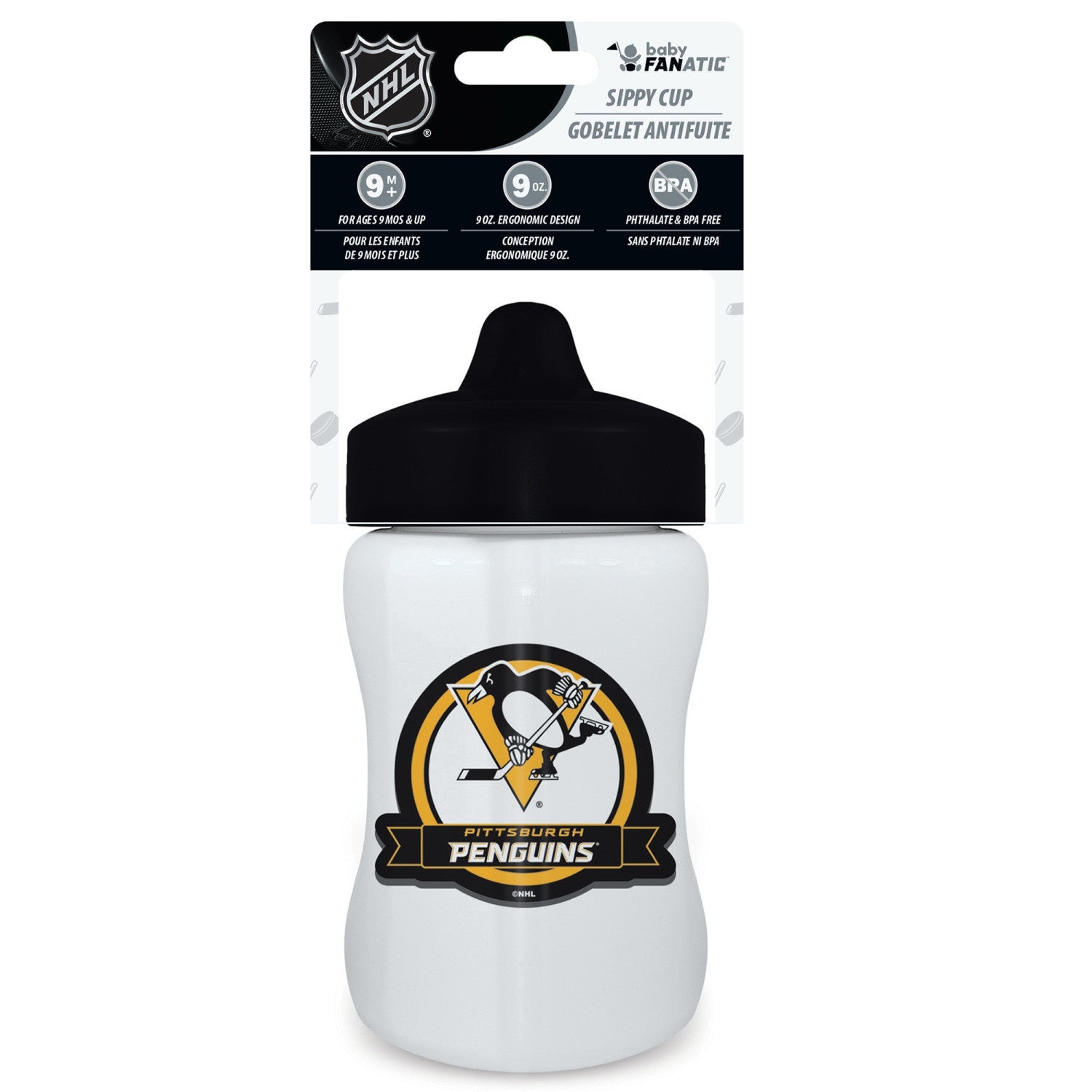Pittsburgh Penguins Sippy Cup - 757 Sports Collectibles