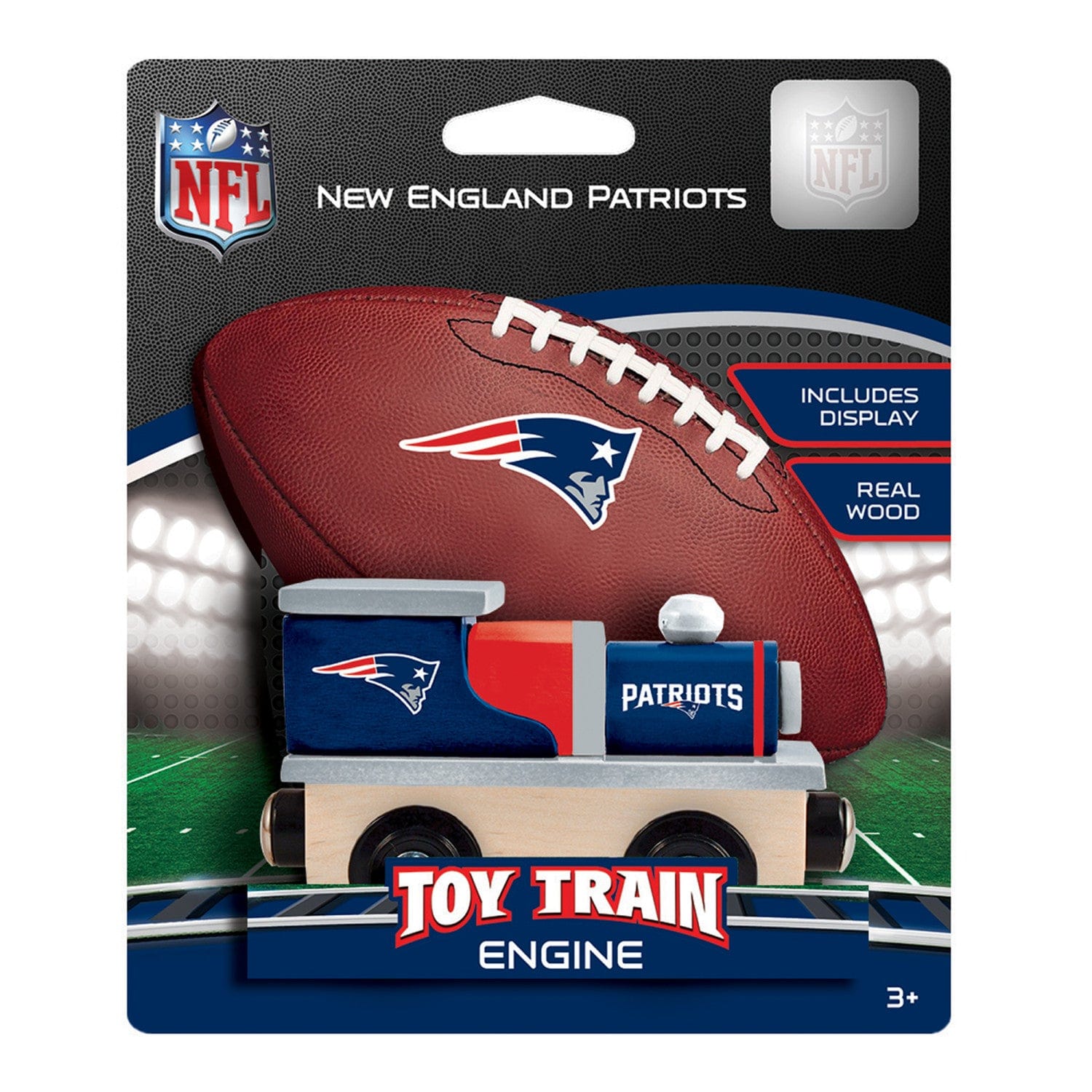 New England Patriots Toy Train Engine - Sports Gifts, Sports Memorabilia, Sports Collectibles, Fan Shop
