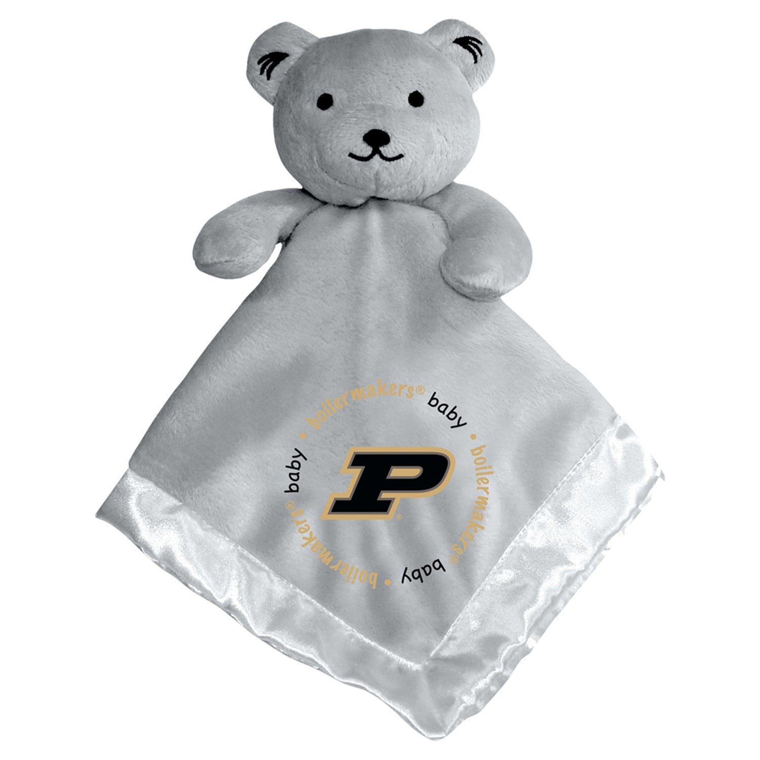 Purdue Boilermakers Security Bear - Gray - Sports Gifts, Sports Memorabilia, Sports Collectibles, Fan Shop