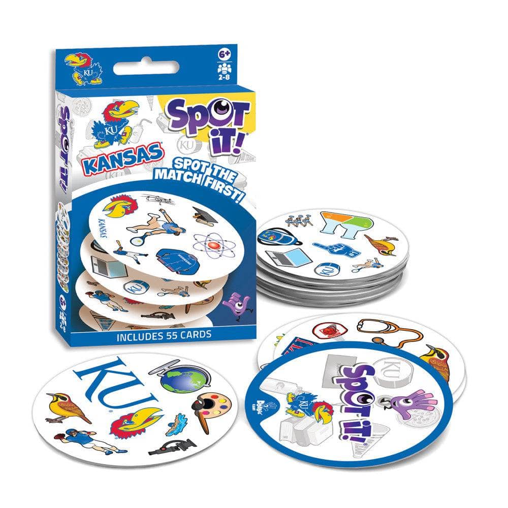 Kansas Jayhawks Spot It! Card Game