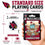 Arizona Cardinals Fan Deck Playing Cards - 54 Card Deck
