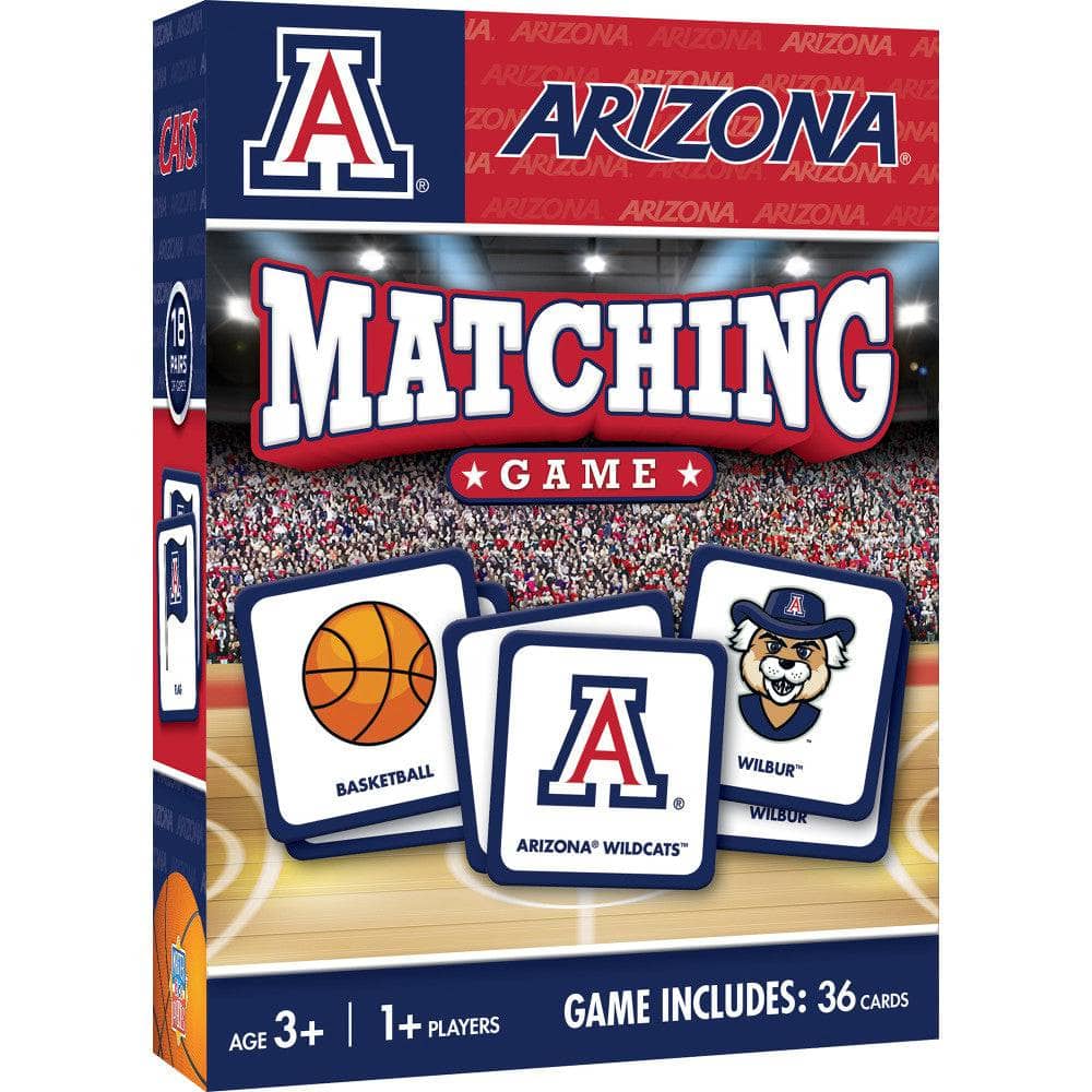 Arizona Wildcats Memory Matching Game - Sports Gifts, Sports Memorabilia, Sports Collectibles, Fan Shop